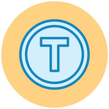 Yol işareti simgesi, vektör illüstrasyonu basit tasarım