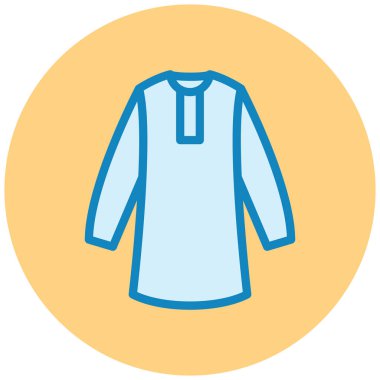 Gömlek. Web simgesi basit illüstrasyon