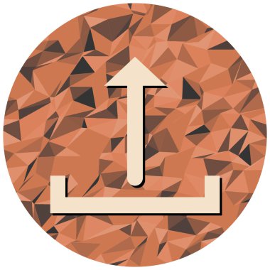 ok modern simgesinin vektör illüstrasyonu