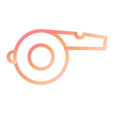 ıslık simgesi vektör illüstrasyonu