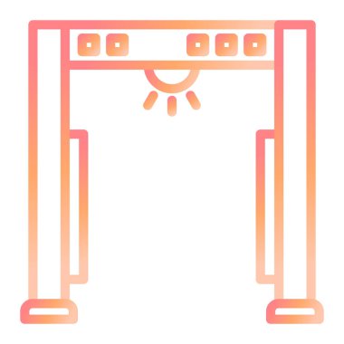 Havlu. Web simgesi basit illüstrasyon