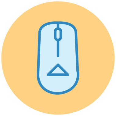 Fare. Web simgesi basit illüstrasyon