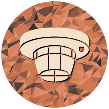 Modern simge işaretinin vektör illüstrasyonu.