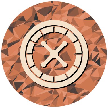 Basit vektör illüstrasyonu, web simgesi 