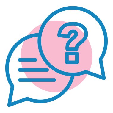 Sohbet balonu Basit tasarım