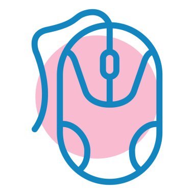 Fare. Web simgesi basit illüstrasyon