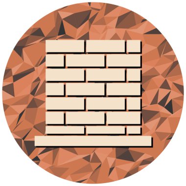 tuğlalı ve kırmızı tuğlalı duvar