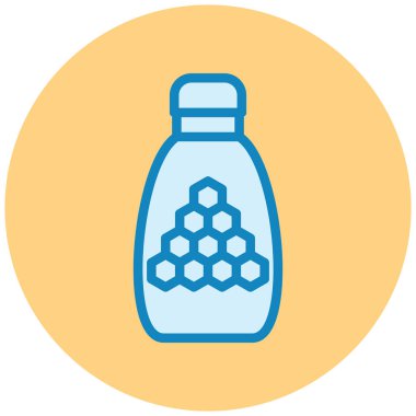 Tatlım. Web simgesi basit illüstrasyon