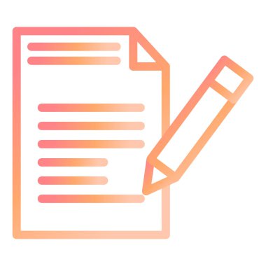 Belge dosyası. Web simgesi