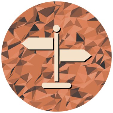 Seo ve ticari tabelanın vektör çizimi. ağ için ağaç ve yön sembolü koleksiyonu.