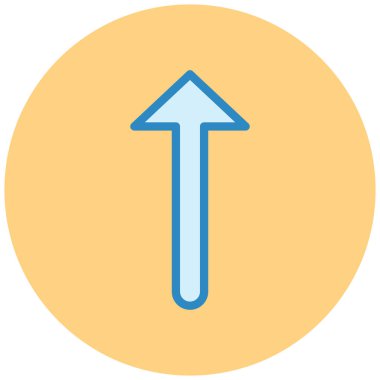 Ok. Web simgesi basit illüstrasyon