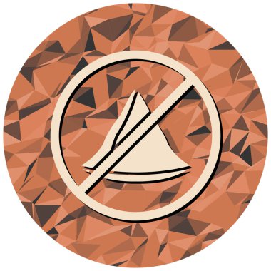 Bir kartal simgesinin vektör çizimi