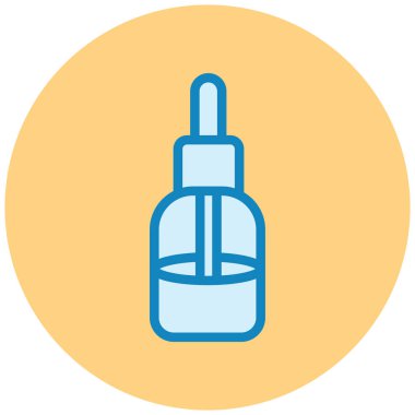 Parfüm. Web simgesi basit illüstrasyon