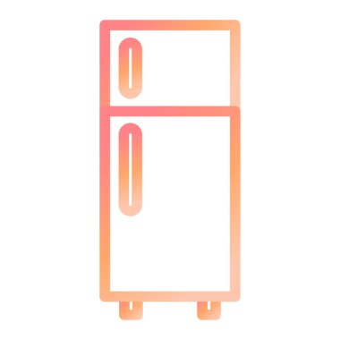 buzdolabı vektör simgesi çizimi