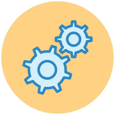 Ayarlama. Web simgesi basit illüstrasyon