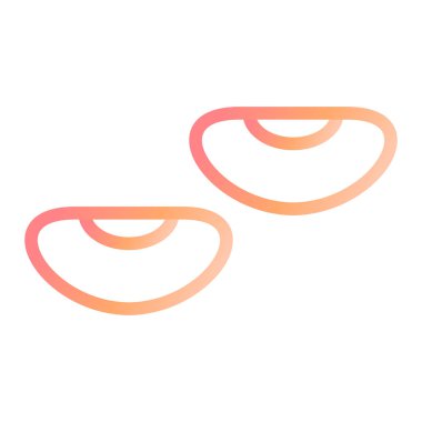 fasulye. Web simgesi basit illüstrasyon 