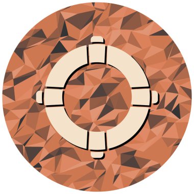 şirin çizgi film simgesinin vektör illüstrasyonu