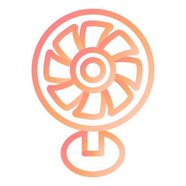 fan simgesi vektör illüstrasyonu