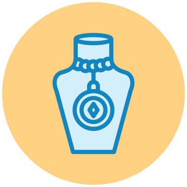 Mücevher simgesi, vektör illüstrasyonu basit tasarım