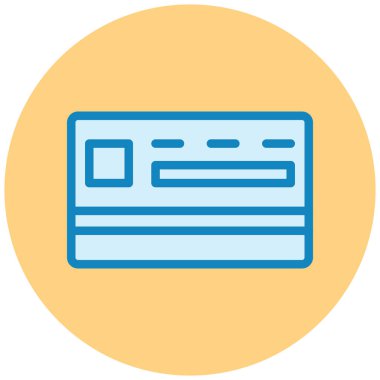 Kredi kartıyla. Web simgesi