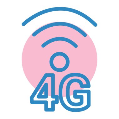 Web ve mobil uygulama tasarımınız için beyaz arkaplanda izole edilmiş wifi simgesi vektörü