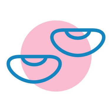 Modern b 'nin vektör illüstrasyonu eksik simgesi