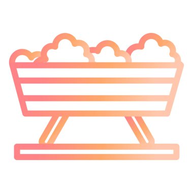 Yalın simge, vektör illüstrasyonu basit tasarım