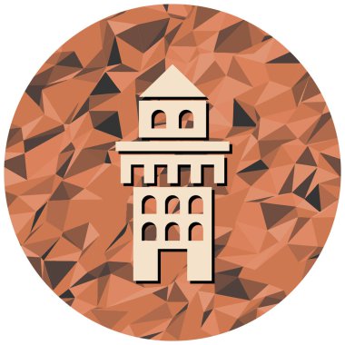 Bir binanın vektör illüstrasyonu