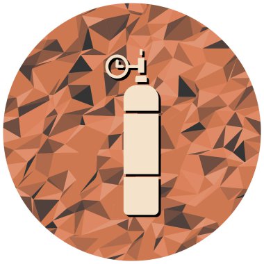 Bir bomba simgesinin vektör çizimi