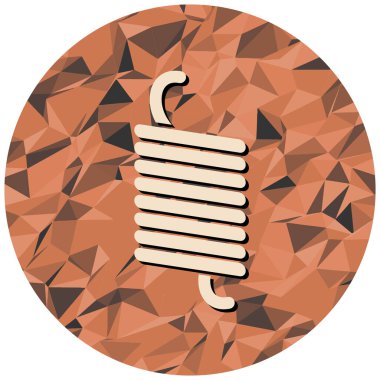 - Şeker. Web simgesi basit illüstrasyon