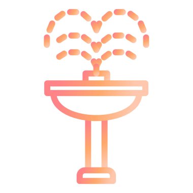 Modern bir simgenin vektör illüstrasyonu