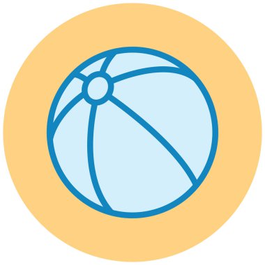 Top. Web simgesi basit illüstrasyon