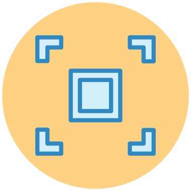 seo modern simgesinin vektör illüstrasyonu