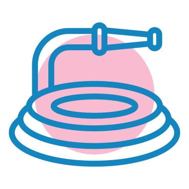 Vektör illüstrasyonu, simge ögesi arkaplanı