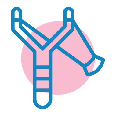 Kumaş. Web simgesi basit illüstrasyon