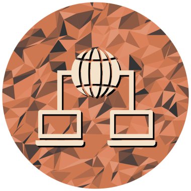 seo modern simgesinin vektör illüstrasyonu