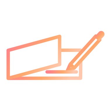 Çek defteri simgesi, vektör illüstrasyonu basit tasarım