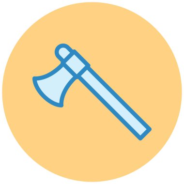 Balta. Web simgesi basit illüstrasyon