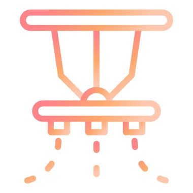 Fıskiye. Web simgesi basit illüstrasyon 