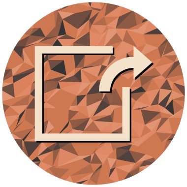 ok simgesi vektör illüstrasyonu