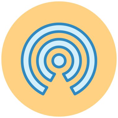 Hedef. Web simgesi basit illüstrasyon