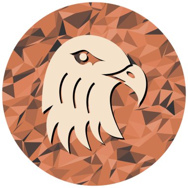 Bir hayvan kafasının vektör illüstrasyonu