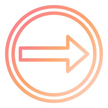 ok simgesi vektör illüstrasyonu