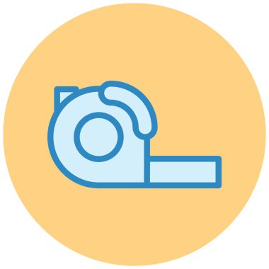 rulet inşaat vektör simgesi.