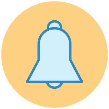 Zil. Web simgesi basit tasarım