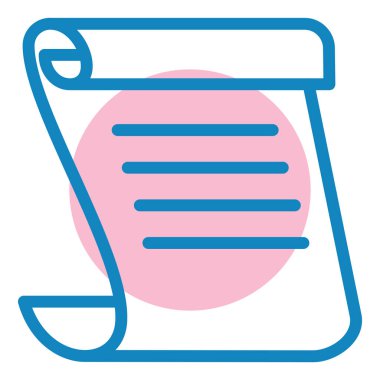 Dosya. Web simgesi basit illüstrasyon