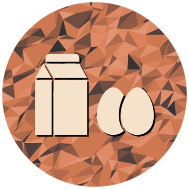 Modern simgenin vektör illüstrasyonu