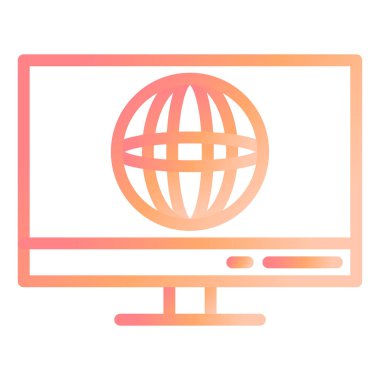 Tarayıcı. Monitörün basit illüstrasyonu