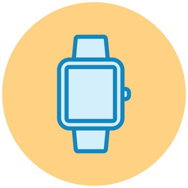 Akıllı çocuk. Web simgesi basit illüstrasyon