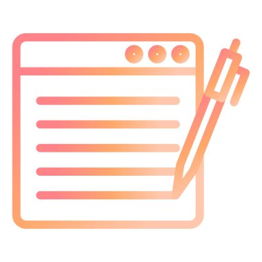 Memnun oldum. Web simgesi basit illüstrasyon